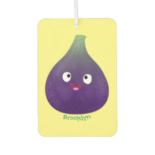 Ambientador Personalizado de fruta púrpura feliz