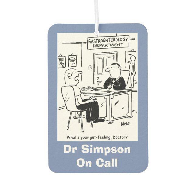 Ambientador Personalizado de gastroenterología (Anverso)