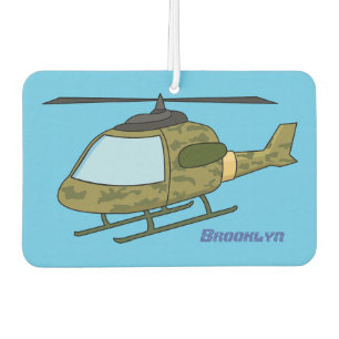 Ambientador Personalizado de helicópteros de camoflage del ejé