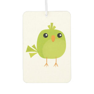 Ambientador Personalizado de pájaro verde