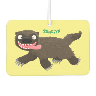 Ambientador Personalizado de un animal lobverino hambriento