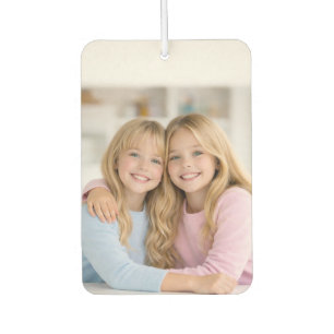 Ambientador Personalizado dos fotos doble cara