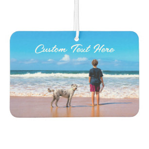 Ambientador Personalizado Foto de su Mascota Aire Freshener co