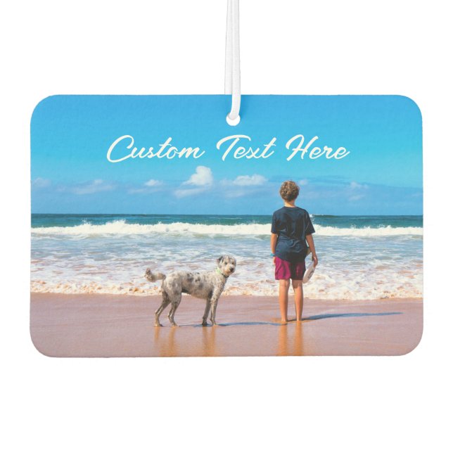 Ambientador Personalizado Foto de su Mascota Aire Freshener co (Anverso)