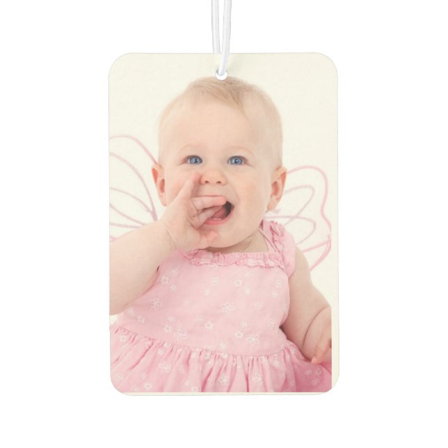 Ambientador Personalizado Foto Personalizada Hogar y Automóvil (Reverso)