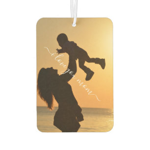 Ambientador Personalizado Foto Texto Aire Freshener - Te Amo M