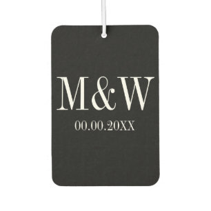 Ambientador Personalizado fresco de aire para coches de corazó