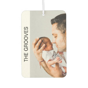 Ambientador Personalizado Moda moderna ambos lados familia de 