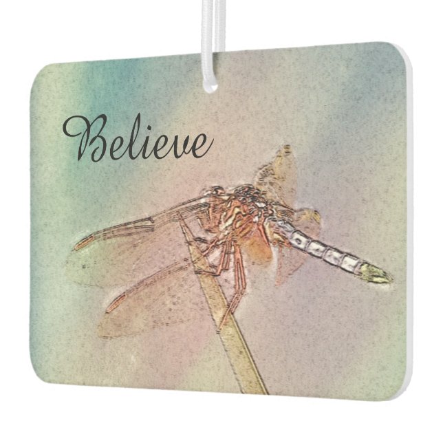 Ambientador Personalizado Pastel Dragonfly Inspirador (Izquierda)