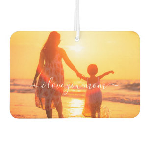 Ambientador Personalizado Photo Car Air Freshener - Te Amo Mam