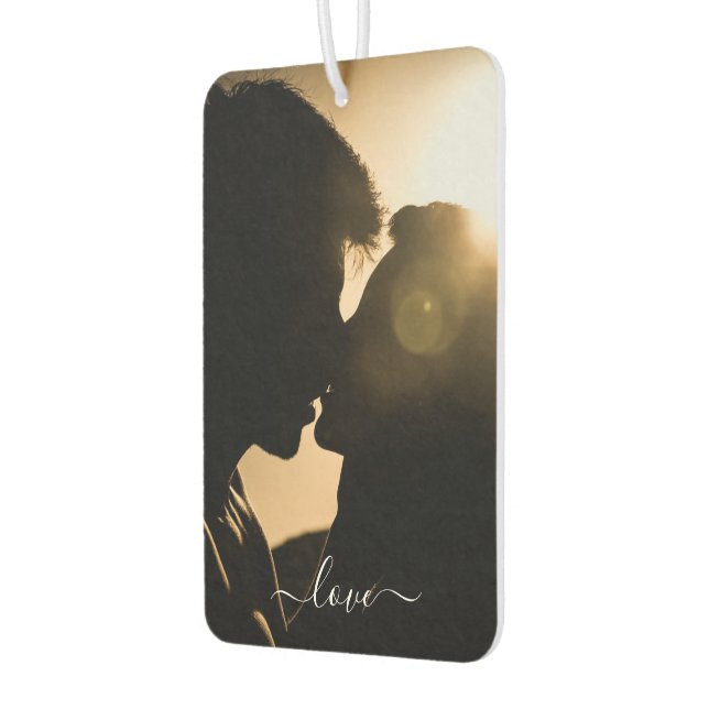 Ambientador Personalizado Photo Text Love Your Design Air Fres (Izquierda)