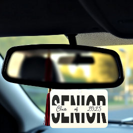 Ambientador Personalizado senior negro clásico