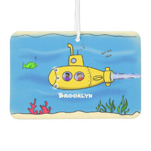 Ambientador Personalizado submarino feliz