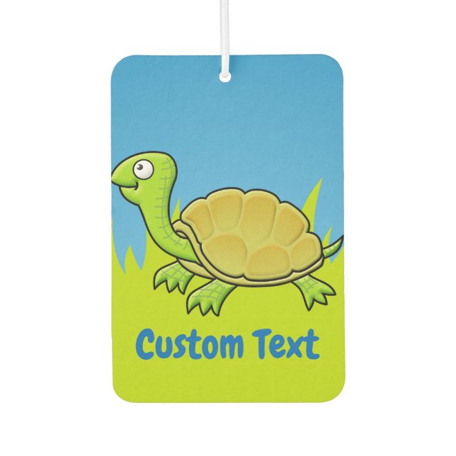 Ambientador Personalizado Turtle Car Air Freshener (Anverso)