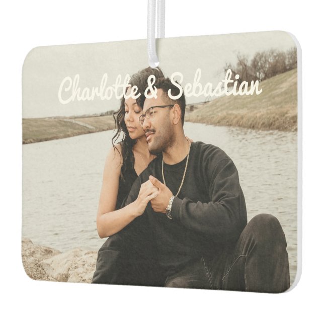 Ambientador Personalizado Uno De Un Tipo De Foto Personalizada (Izquierda)