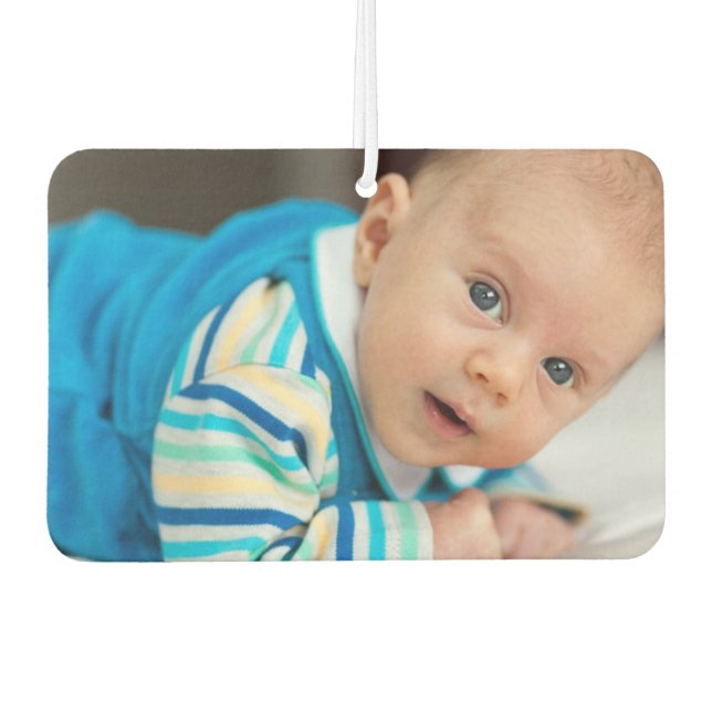 Ambientador Personalizado Uno De Un Tipo De Foto Personalizada (Anverso)