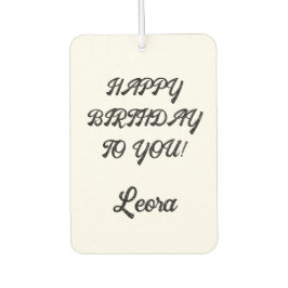 Ambientador Personalized Birthday Message Gift