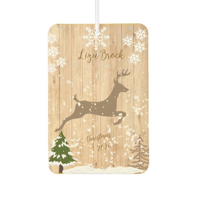 Ambientador Personalized doe Christmas bauble  (Anverso)