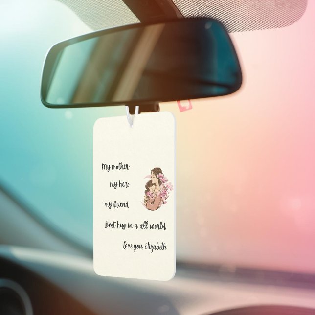 Ambientador Personalized Mother's Day Mom's Hug Air Freshener (Subido por el creador)