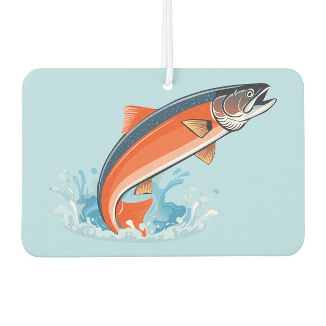 Ambientador Pez salmón (Anverso)