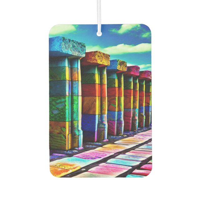 Ambientador Piedras psicodélicas (Anverso)