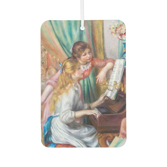 Ambientador Pierre Auguste Renoir - Jóvenes Chicas en el piano (Anverso)