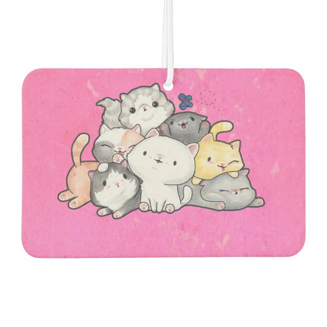 Ambientador Pila de gatitos (Anverso)