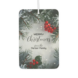 Ambientador Pino cubierto de nieve, Holly Berries, sin foto