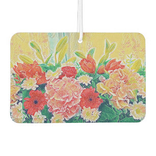 Ambientador Pintura de flores de colores