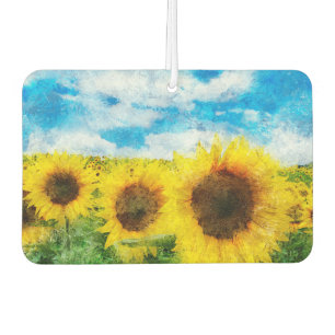 Ambientador Pintura de girasoles