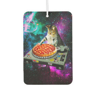 Ambientador Pizza de gato dj espacial