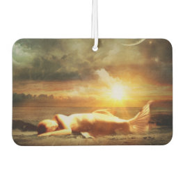 Ambientador Playa de la luna de la sirena y verde dorado del o