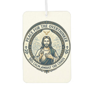 Ambientador Playera de Afirmaciones de Salud Mental de Jesús I