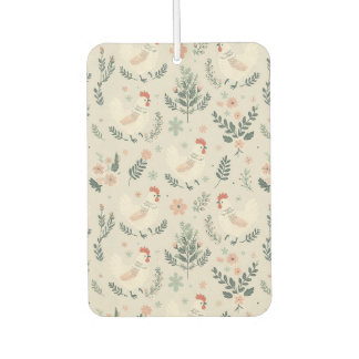 Ambientador Pollo en el jardín