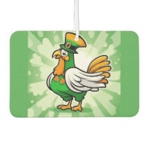 Pollo gorra verde