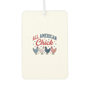 Ambientador Pollo Patriótico Americana Camiseta Diseño_