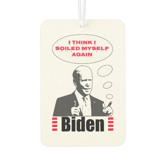 Ambientador Poopy Pants Biden (Reverso)