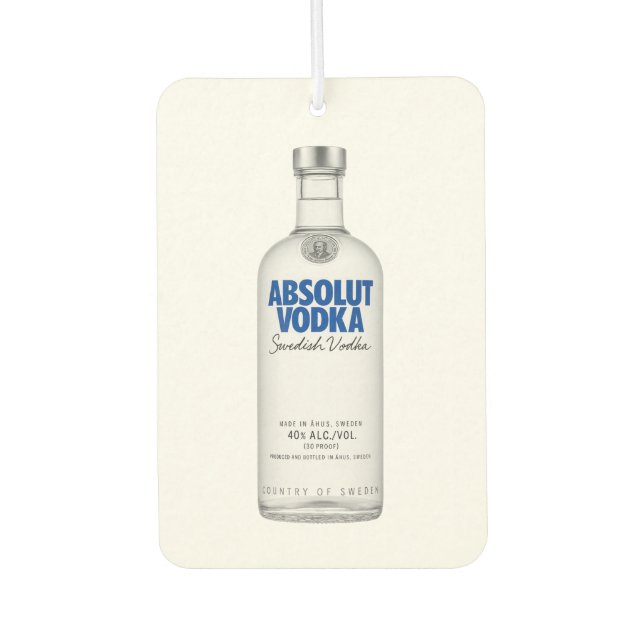 Ambientador Popular Liquor Bottle Brands (Anverso)