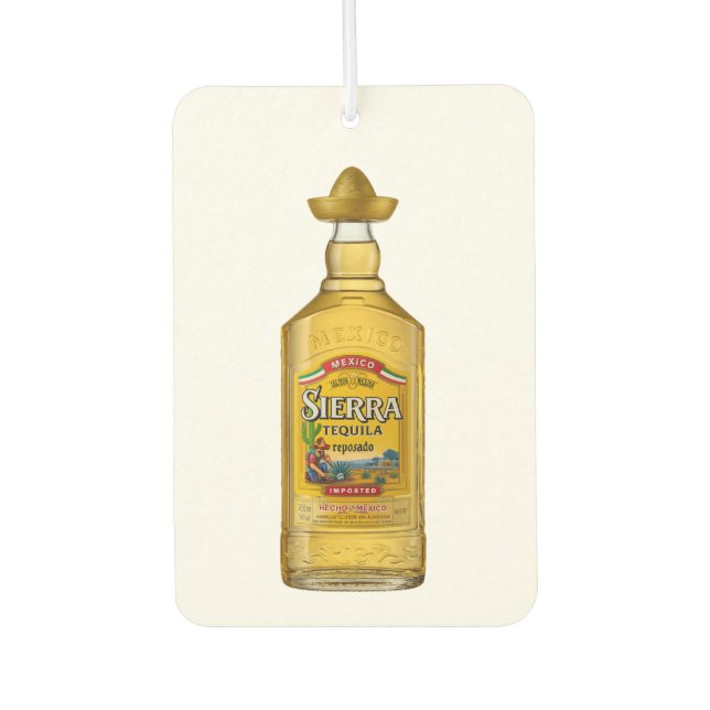 Ambientador Popular Liquor Bottle Brands (Anverso)