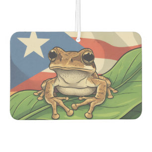 Ambientador Póster Retro de Orgullo Boricua