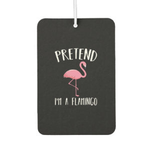 Ambientador Pretend Im A Pink Flamingo Funny Halloween Costume