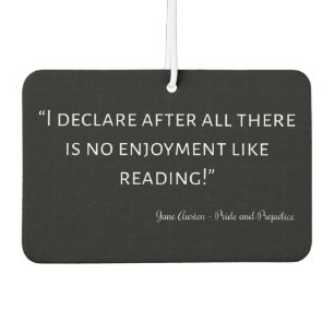 Ambientador Pride and Prejudice Quote III