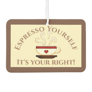 Ambientador Primera enmienda: Espresso tú mismo