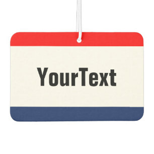 Ambientador Promo Signage del distribuidor de coches Personalí