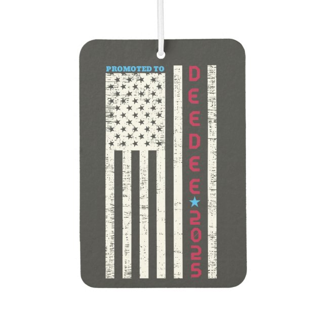 Ambientador Promocionado A Dee-Dee Daddy La Primera Vez Papá (Anverso)