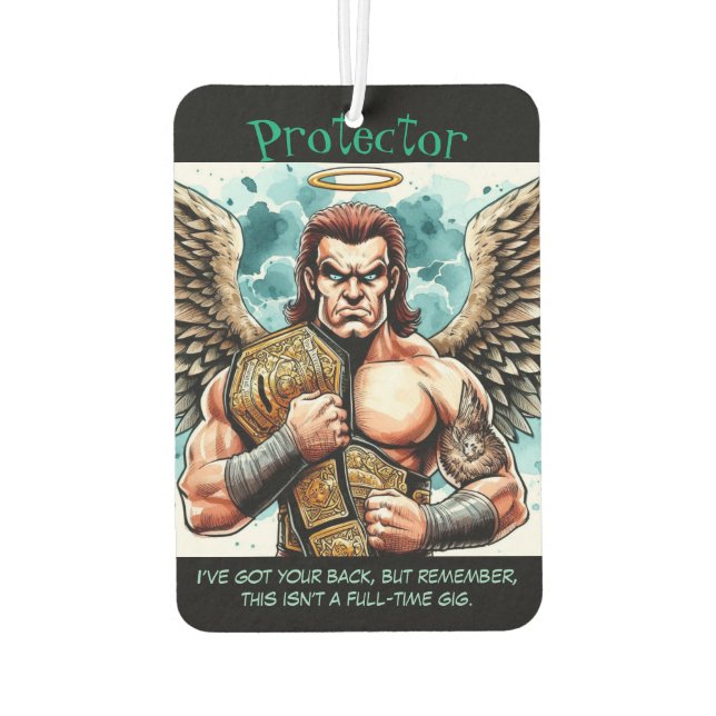 Ambientador Protector Guardian Angel Professional Wrestler (Reverso)