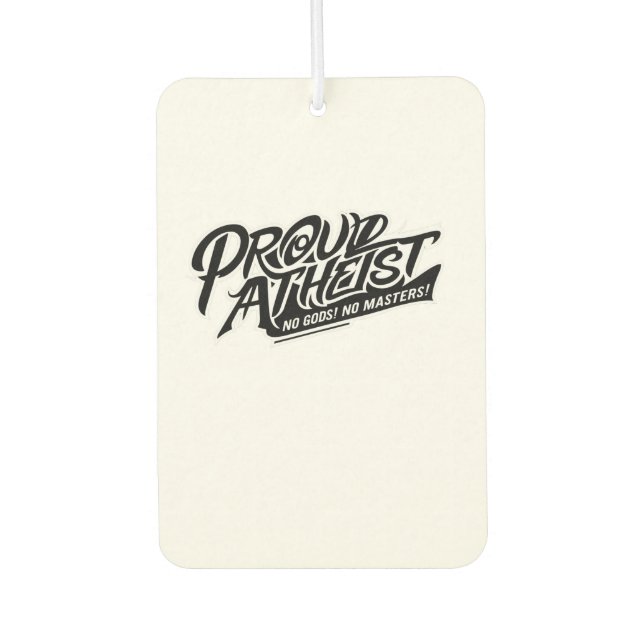 Ambientador Proud Atheist (Anverso)
