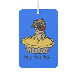 Ambientador Pug Pot Pie Air Freshener