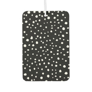 Ambientador Puntos dálmatas, puntos dálmatas, blanco y negro