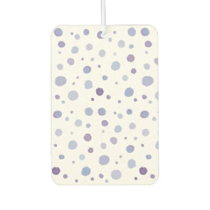 Ambientador puntos de polka pintados a mano